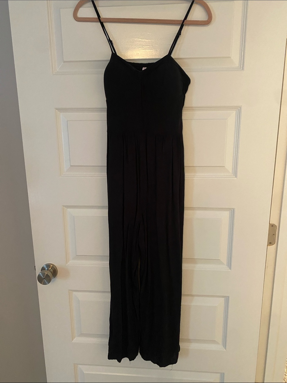 Black Spaghetti-Strap - Classic Women's jumpsuit